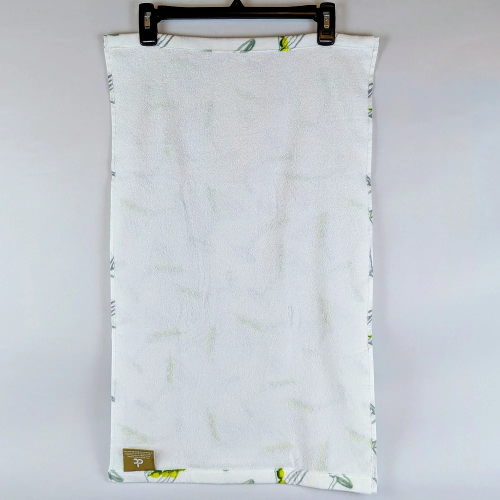Martini Print Hand Towels Set Of Two Cotton Lyocell 16